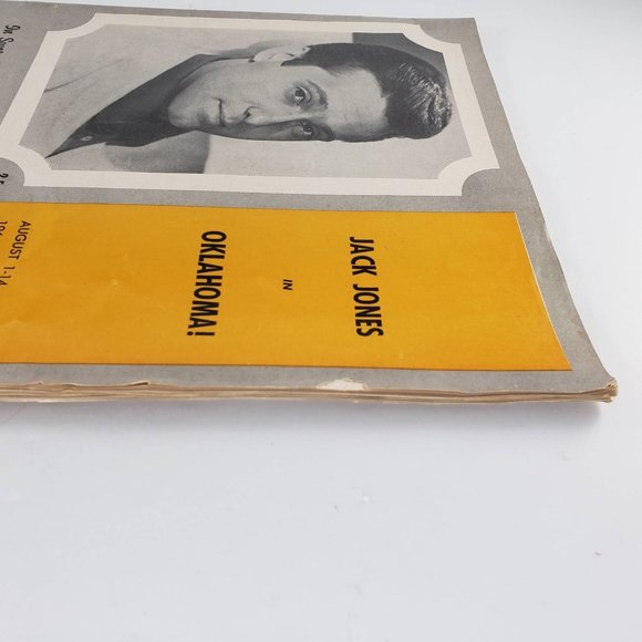 Vintage Jack Jones Oklahoma Starlight Theatre Souvenir Program Kansas City 1966 - Picture 12 of 12